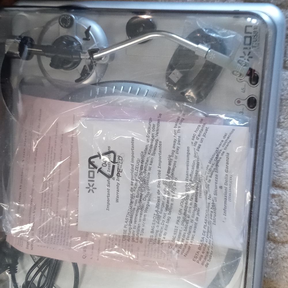 Ion ttusb10 turntable